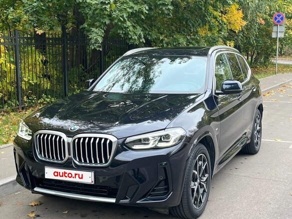 2022 BMW X3 25i xDrive III (G01) Рестайлинг, синий, 5150000 рублей - вид 1