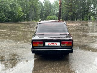 2007 Lada (ВАЗ) 2107, красный, 150000 рублей, вид 4