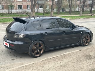 2008 Mazda 3 I (BK) Рестайлинг, чёрный, 550000 рублей, вид 4