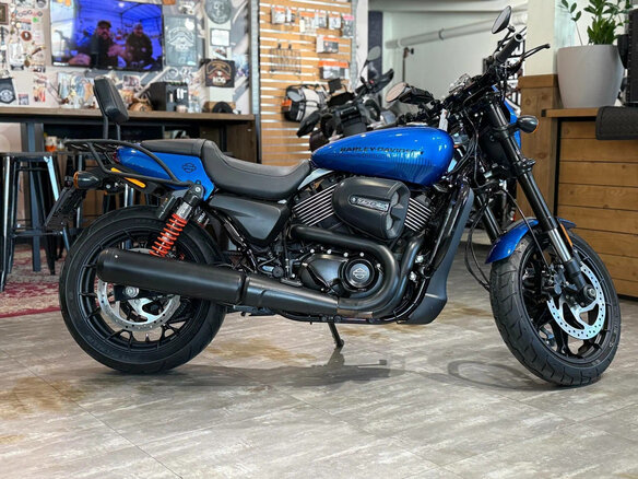 2018 Harley-Davidson Street Rod, синий, 850000 рублей
