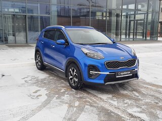 2019 Kia Sportage IV Рестайлинг, синий, 2350000 рублей, вид 3