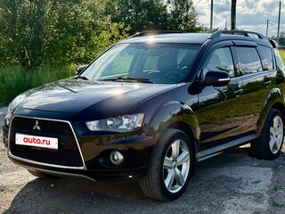 2012 Mitsubishi Outlander II Рестайлинг, чёрный, 1400000 рублей, вид 2