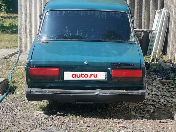 2004 Lada (ВАЗ) 2107, зелёный, 60000 рублей - вид 1