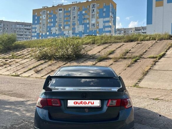 2008 Honda Accord VIII, серый - вид 4