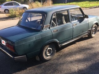 2009 Lada (ВАЗ) 2107, зелёный, 75000 рублей, вид 5