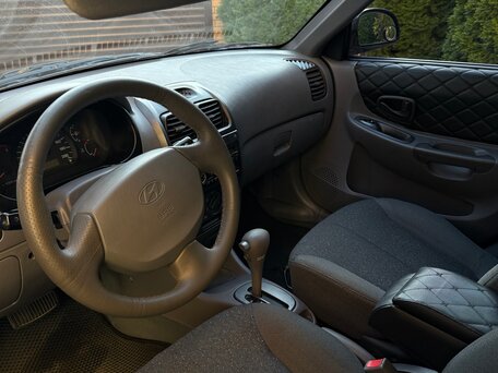 2008 Hyundai Accent ТагАЗ II, бежевый, 470000 рублей, вид 3