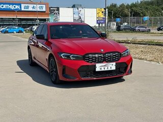 2024 BMW 3 серии Long 330Li VII (G2x) Рестайлинг, красный, 4646900 рублей, вид 3