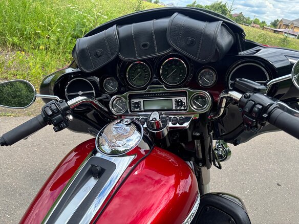 2012 Harley-Davidson Electra Glide, красный, 1000000 рублей - вид 7