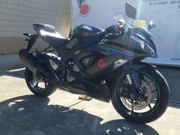 2015 Kawasaki ZX-6 Ninja, чёрный, 800000 рублей - вид 2