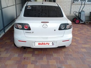 2008 Mazda 3 I (BK) Рестайлинг, белый, 600123 рублей, вид 3