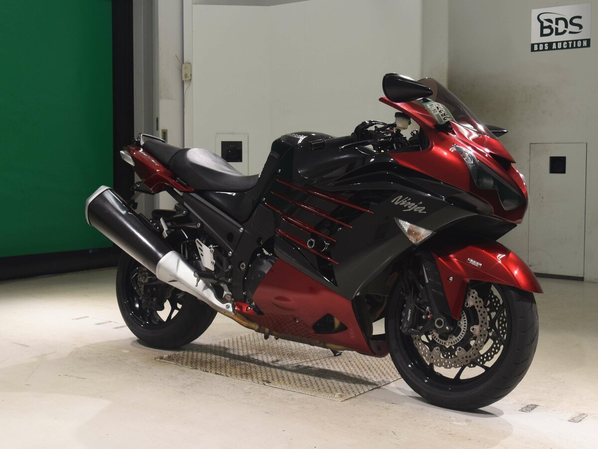 Купить б/у Kawasaki ZX-12 Ninja инжектор в Москве: красный спорт