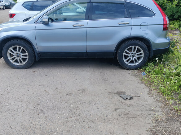 2008 Honda CR-V III, серый, 810000 рублей - вид 4
