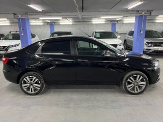 2020 Lada (ВАЗ) Vesta I, чёрный, 809000 рублей, вид 4