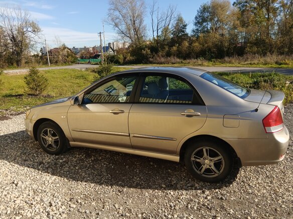 2007 Kia Cerato I, золотистый - вид 5
