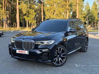 2019 BMW X7 30d I (G07), синий, 7690000 рублей, вид 3