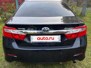 2014 Toyota Camry VII (XV50), чёрный, 1600000 рублей, вид 2