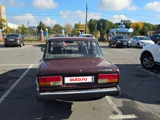 2007 Lada (ВАЗ) 2107, пурпурный, 99999 рублей, вид 4