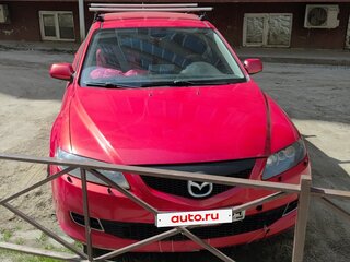 2007 Mazda 6 I (GG) Рестайлинг, красный, 250000 рублей, вид 1