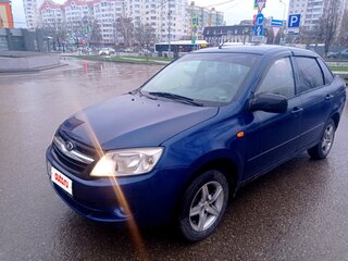2013 Lada (ВАЗ) Granta I, синий, 270000 рублей, вид 2