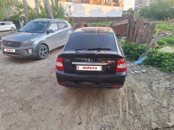 2012 Lada (ВАЗ) Priora I, чёрный, 320000 рублей - вид 2