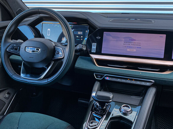2023 Geely Monjaro I, зелёный - вид 11