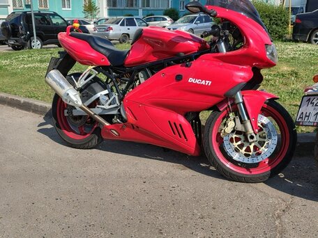 2002 Ducati Supersport, красный, 230000 рублей, вид 1