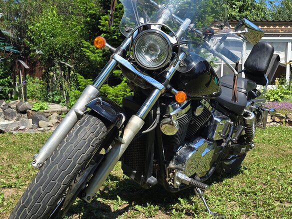 2001 Honda Shadow 400, чёрный, 400000 рублей - вид 3