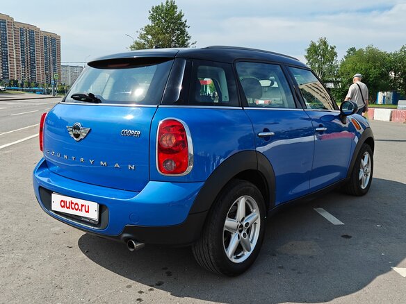 2014 Mini Countryman Cooper I, голубой - вид 4