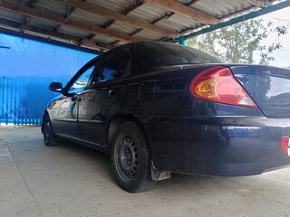 2008 Kia Spectra I Рестайлинг 2, синий, 350000 рублей, вид 4