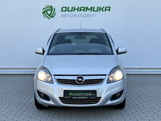 2012 Opel Zafira B Рестайлинг, серебристый, 570000 рублей, вид 2