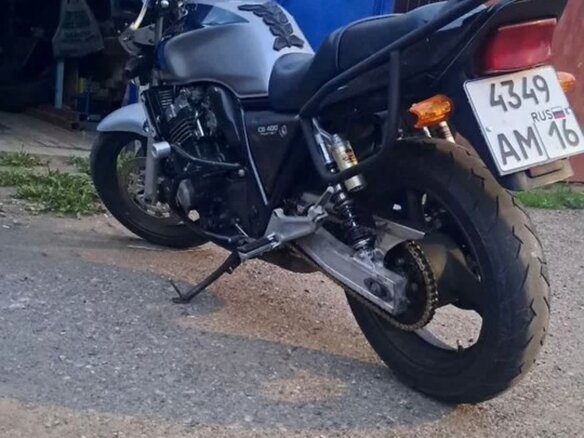 1993 Honda CB 400 Super Four, серый, 280000 рублей