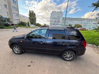 2014 Lada (ВАЗ) Kalina II, синий, 340000 рублей, вид 4