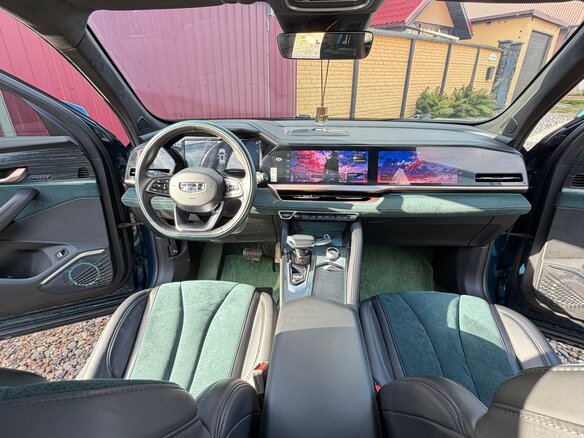 2021 Geely Monjaro (Xingyue L) I, синий, 2650000 рублей - вид 20