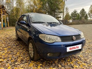 2009 Fiat Albea I Рестайлинг, синий, 300000 рублей, вид 3