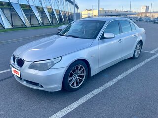 2006 BMW 5 серии 525i V (E60/E61), серебристый, 800000 рублей, вид 1