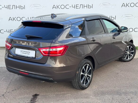 2018 Lada (ВАЗ) Vesta SW I, коричневый, 890000 рублей - вид 4