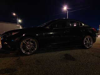 2014 Mazda 3 III (BM), чёрный, 1200000 рублей, вид 2
