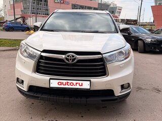 2014 Toyota Highlander III (XU50), белый, 2300000 рублей, вид 3