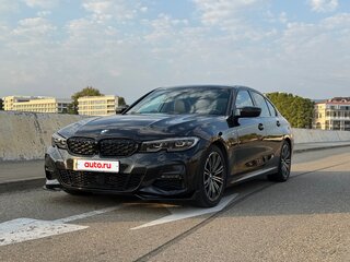 2021 BMW 3 серии 320i VII (G2x), чёрный, 3600000 рублей, вид 2
