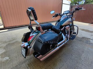2009 Kawasaki VN1700 Vulcan, зелёный, 740000 рублей, вид 4