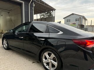 2019 Hyundai Sonata VII (LF) Рестайлинг, чёрный, 1750000 рублей, вид 4