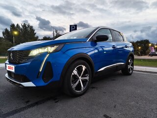 2021 Peugeot 3008 II Рестайлинг, синий, 2595000 рублей, вид 1