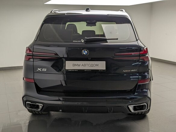 2025 BMW X5 40i IV (G05/G18) Рестайлинг, чёрный - вид 3
