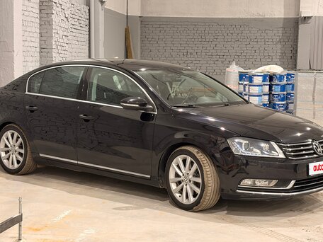 2011 Volkswagen Passat B7, чёрный, 1220000 рублей, вид 4