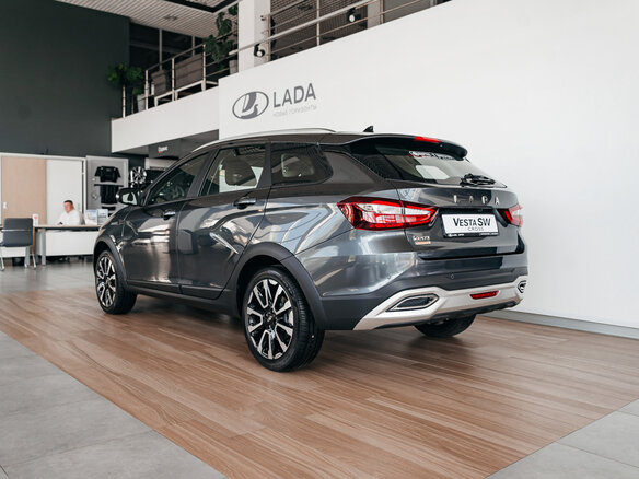 2026 Lada (ВАЗ) Vesta SW Cross I Рестайлинг (NG), серый - вид 3
