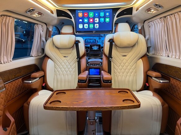 2020 Mercedes-Benz V-Класс Long 260 длинный III (W447) Рестайлинг, чёрный, 7690000 рублей - вид 23
