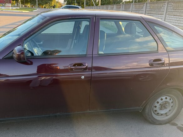 2008 Lada (ВАЗ) Priora I, пурпурный, 250000 рублей - вид 7