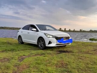 2020 Hyundai Solaris II Рестайлинг, белый, 1350000 рублей, вид 3