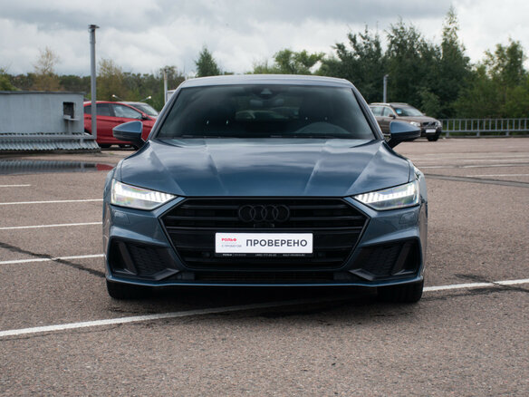 2018 Audi A7 55 TFSI II (4K), синий, 4549000 рублей - вид 1