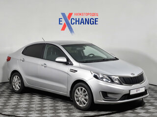 2012 Kia Rio III, серебристый, 557000 рублей, вид 3